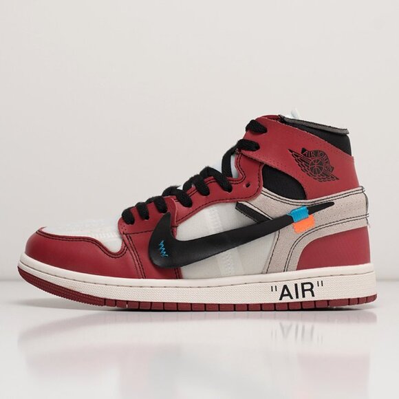 Jordan Men's Red Retro 1 High-Top Classic Athletic Sneaker Size 12 - Picture 1 of 7
